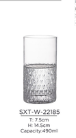 La série de verres et de verres à vin au style floral minimaliste moderne peut être lavée au lave-vaisselle et est réutilisable.