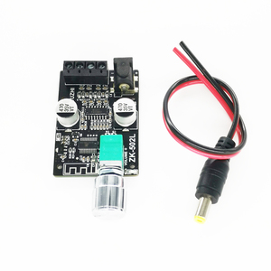 Mini Versión 20W/30W/40W/50WX2 <span class=keywords><strong>Blueh</strong></span> 5.0, Placa Amplificadora de Potencia Digital con Perilla para Ajustar el Volumen y Interruptor 502L - Product Image 2