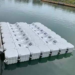 סיטונאי באיכות גבוהה hdpe pontoon סירה גבוהה צפה jetski dock