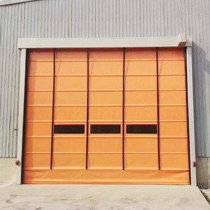 Ventanas transparentes de gran tamaño Puerta de apilamiento de PVC minimalista a medida Puerta de persiana enrollable plegable duradera <span class=keywords><strong>para</strong></span> tienda - Product Image 3