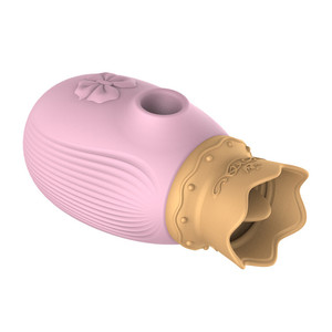 Rose Crown <strong>Suction</strong> Tongue Vibrator Female Pussy Breast Nipple <strong>Clitoral</strong> <strong>Stimulator</strong> - Product Image 3