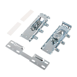 Soporte de Suspensión Oculto de Hierro, Herraje Ajustable para Instalación de Gabinetes - Product Image 2