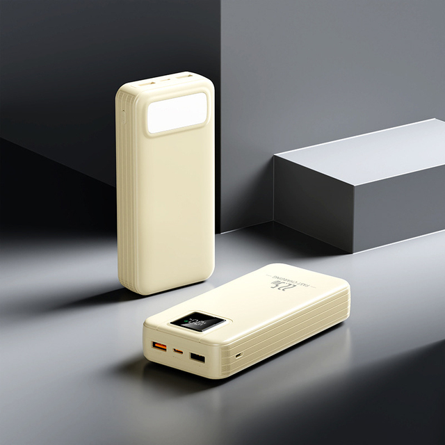 Portable Digital Display 20000mah 30000mah 40000mah High Capacity Power Bank with Flashlight 22.5W for Smart Phones