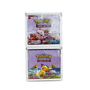 Chống UV 99% Stackable hiển thị Acrylic Booster Box trường hợp đối với pokeoned - Product Image 2