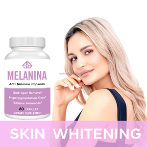 Suplemento Dietético para la Eliminación de Manchas Oscuras de Melanina y Blanqueamiento de la Piel con L-glutatión, DIM, Ashwagandha y Cúrcuma, 60 Cápsulas para Adultos - Product Image 4