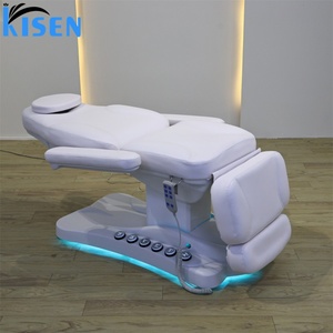 KISEN Electric Physiotherapy <b>Bed</b> for Beauty Salon Tattoo Chair 3 Motor Beauty Spa Facial <b>Bed</b> Treatment for Beauty Salon Hospital - Product Image 3