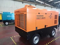 Compresseur d'air à vis portable pour moteur diesel 20 Bar 17 Bar pour appareil de forage Compresseur à vis de marque Kaishan