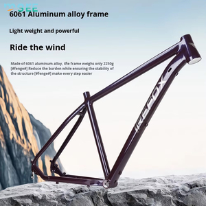 Seemore <span class=keywords><strong>Alu</strong></span> hợp kim sỏi Xe đạp khung phù hợp với phẳng gắn đĩa phanh xe đạp khung nhôm hợp kim <span class=keywords><strong>6061</strong></span> xe đạp leo núi Xe đạp khung - Product Image 6