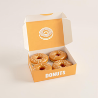Boîtes d'Emballage Personnalisées pour Boulangerie, Pâtisserie et Confiserie, Boîtes à Donuts en Papier avec Logo Imprimé