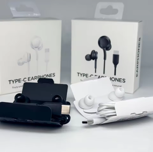 หูฟังแบบมีสายคุณภาพสูง รุ่น Type C ความยาว 1.2 เมตร หูฟังแบบ USB C สำหรับ <span class=keywords><strong>AKG</strong></span> <span class=keywords><strong>Samsung</strong></span> Note 10 S21 S20 S10 <span class=keywords><strong>S8</strong></span> - Product Image 3