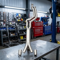 Tuyau intermédiaire Ecnal Valvetronic GT4 à longueur égale pour BMW G87 G80 G82 M2 M3 M4, tuyau intermédiaire haute performance en acier inoxydable de 3 pouces à 4 pouces
