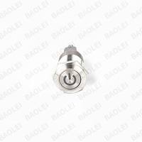 Interrupteur tactile électrique à bouton 250V AC pour éclairage LED avec variateur de luminosité