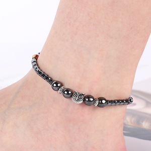Bracelets magnétiques pour la perte de poids pour femmes et hommes, animaux hiboux, pierres, bracelets magnétiques thérapeutiques, bracelet pour soulager la douleur, bijoux de santé (KAN483) - Product Image 1
