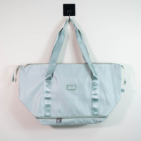 Sac de sport en polyester imperméable de haute qualité et tendance pour les voyages en plein air et la gym, avec séparation sec/humide et fermeture éclair