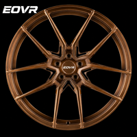 Ruedas Forjadas en Oferta, Monobloque Doradas de 17, 18, 20, 21, 24 y 26 Pulgadas, Personalizadas de Aluminio 5x114.3, 5x112, 5x120, 5x130 para Autos Deportivos