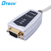 Adaptador convertidor DTECH USB2.0 a RS485 422 compatible con Win7 XP Vista Linux WinCE5.0