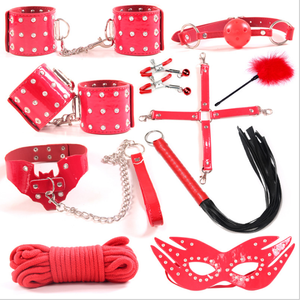 Set di 10 Pezzi di Lingerie <span class=keywords><strong>Bondage</strong></span> per Donne, per Giochi SM Maschili, Attrezzatura per <span class=keywords><strong>Bondage</strong></span> - Product Image 2