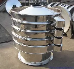 rotary circle vibrating screen automatic sieve\/Fine Powder Circular Vibratory Sifter