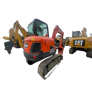 Excavatrice Doosan DX60-9 d'occasion en excellent état de fonctionnement avec moteur Yanmar, engrenages et composants de roulement - Product Image 3
