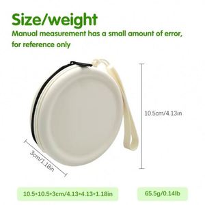 Silicone Zipper Coin Purse With Candy Pattern Water Resistant Eco-Friendly <b>Wrist</b> <b>Strap</b> Unisex for Daily Use - Product Image 4