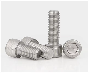 M10 * 12-100mm Din912 Acero inoxidable 304 Perno hexagonal Tornillo de cabeza cilíndrica de rosca completa Acabado liso - Product Image 5