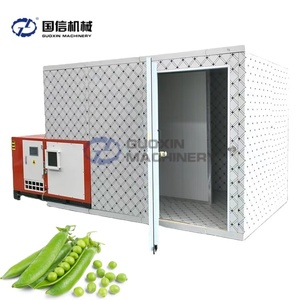 Secador de aire caliente de gabinete de alta capacidad de venta directa para secar frijol largo de caupí y frijol alado - Product Image 1