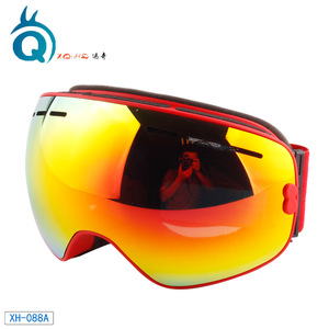 Gafas de esquí Xq-Hq Xh-088A, lente esférica grande antiniebla de doble capa para adultos, Material de Tpu para esquiar al aire libre - Product Image 1