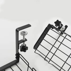 Organizzatore Cavi Sottoscrivania Personalizzato in Metallo, Senza Foratura, in Ferro Battuto, Porta Cavi Sospeso - Product Image 5