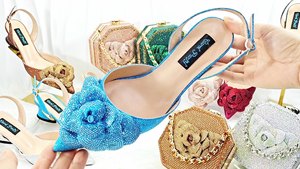 <span class=keywords><strong>Ensemble</strong></span> de chaussures de soirée et de sac à main avec un style élégant - Pochette assortie à un <span class=keywords><strong>ensemble</strong></span> de chaussures à talons moyens, sacs de <span class=keywords><strong>marque</strong></span> tendance - Product Image 5