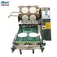Machine automatique de fabrication de feuilles de lumpia, de rouleaux de printemps et de samosas, en acier inoxydable, 380V, pour chauffage électrique/gaz