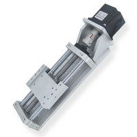 Guía lineal de eje rígido de aluminio cromado KR70S con mesa deslizante de husillo de bolas de 20 mm para motor paso a paso/servo eléctrico