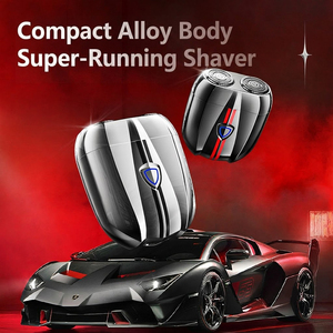 Mini Afeitadora Eléctrica para Hombre, Impermeable IPX7, Cuerpo de Aleación, Cuchilla Magnética de Doble Anillo, Carga Rápida Tipo C, Anti-Pellizcos, Uso en Seco y Húmedo - Product Image 2