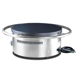 220v 50hz Manual Rotating Electric Crepe Makers In Selling Cheaper Western Kitchen Crepes Pancake Machine