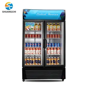 Commercial refrigeration equipment industrial deep freezer display fridge supermarket fridge freezer commercial freezer