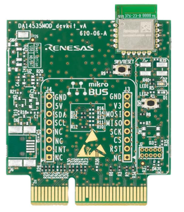 Herramientas DE DESARROLLO Bluetooth-802.15.1 Bluetooth Low Energy DA14535 módulo daughterboard PARA EL Pro DE LA DA14535MOD-00DEVKT-P - Product Image 1
