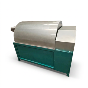 Máquina Tostadora de Cacahuetes y Soja, Equipo de Tostado con Tambor de Acero Inoxidable, Máquina Tostadora de Nueces Pequeña y Automática - Product Image 1