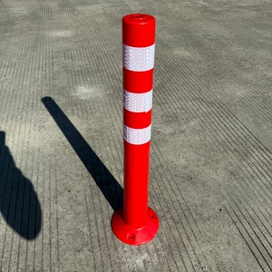 都市道路用75cm TPU射出成形警告柱 - Product Image 3