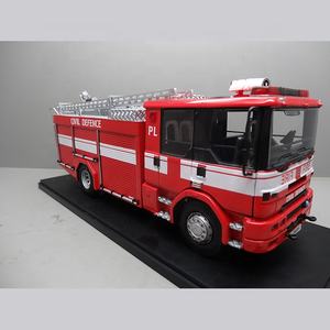 Caminhão de Bombeiros de Resina 3D 1/32 Mini Metal <span class=keywords><strong>RC</strong></span> para Colecionadores - Product Image 2