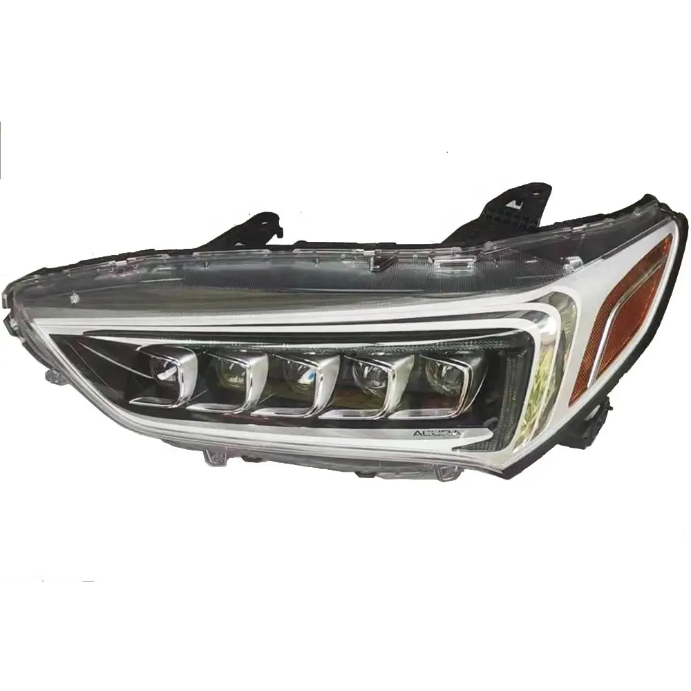 Original Used Phare Avant for Acura TLX 2017 2018 with Computer System Plug and Play LED Faro Headlight