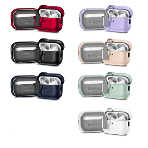 Interrupteur verrouillage sécurisé PC étuis en TPU pour <span class=keywords><strong>AirPods</strong></span> Pro 2 Anti-chute antichoc <span class=keywords><strong>coque</strong></span> rigide de haute qualité boîte de protection pour airpod 4 - Product Image 2