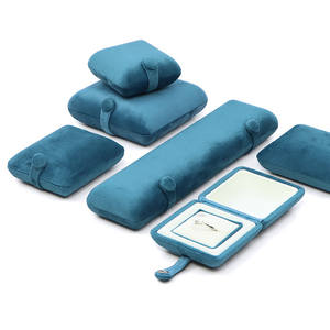 Boîte d'emballage de bijoux rose de luxe personnalisée bijoux vente en gros de bracelets collier boucles d'oreilles boîte de bague d'emballage boîte à bijoux - Product Image 4