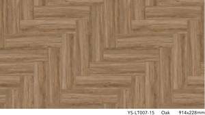 Película de suelo de PVC decorativa de madera de gama alta de primera calidad Diseño industrial Impresiones decorativas duraderas - Product Image 6