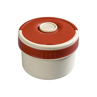Boîte à lunch portable à compartiment unique avec poignée, compatible micro-ondes, résistante à la corrosion par oxygène, pour les employés de bureau, boîte bento