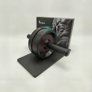 Rueda Abdominal para Ejercicios con Rodillera de EVA, 76mm de Ancho, TPR Overmolding, Entrenamiento de Fuerza del Core, Rodillo Abdominal para Gimnasio en Casa - Product Image 5