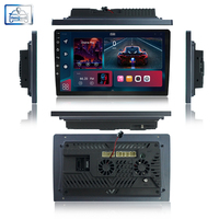 Autoradio universel Jiahenghui 8 cœurs avec GPS, prise en charge du contrôle au volant, DSP, FM, Carplay, WiFi et double ventilateurs de refroidissement pour tableau de bord