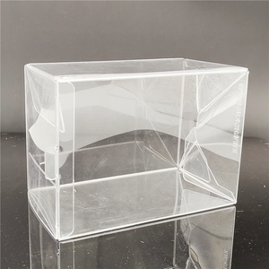 Boîte en plastique pliable transparente en PVC, sans colle, facile à assembler, anti-poussière, pour l'affichage et le rangement des figurines et objets de collection - Product Image 2