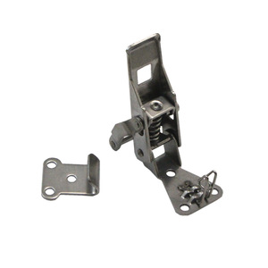 DK605 Stainless Steel Hook And Loop <b>Lock</b> For <b>Cabinet</b> Doors Self Locking Keyless Durable Industrial Design - Product Image 4