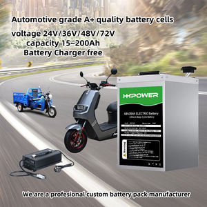 Vente chaude classe A marque batterie au Lithium 72 volts batterie intégrée Smart BMS 60V 72AH pour vélo électrique moto - Product Image 3