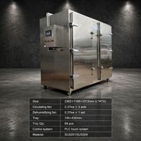 Industriële fruitdroger 500kg hetelucht droger voor het drogen van mango's, voedseldehydrator, groente- en fruitdroogmachine