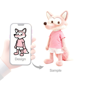 Prix usine conception personnalisée dessin animé peluche film personnage <span class=keywords><strong>renard</strong></span> jouets en peluche Super doux PP coton soulagement du Stress enfants - Product Image 3